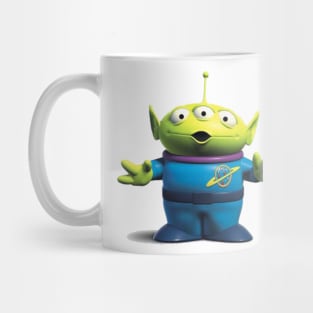 Green Alien Toy Mug